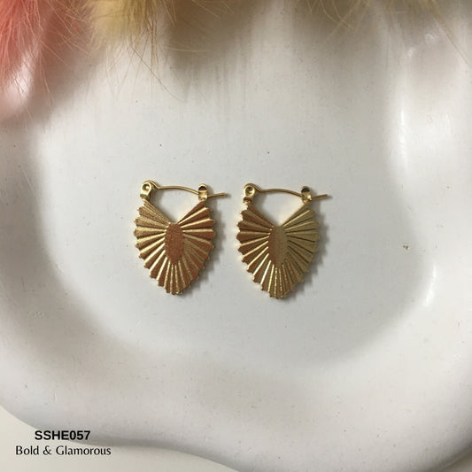 Statement Hoop Earring | SSHE057