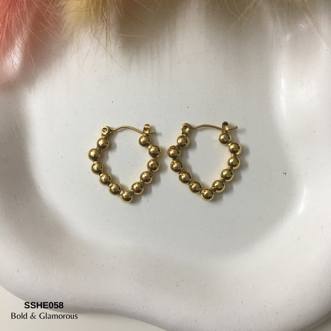 Statement Hoop Earring | SSHE058