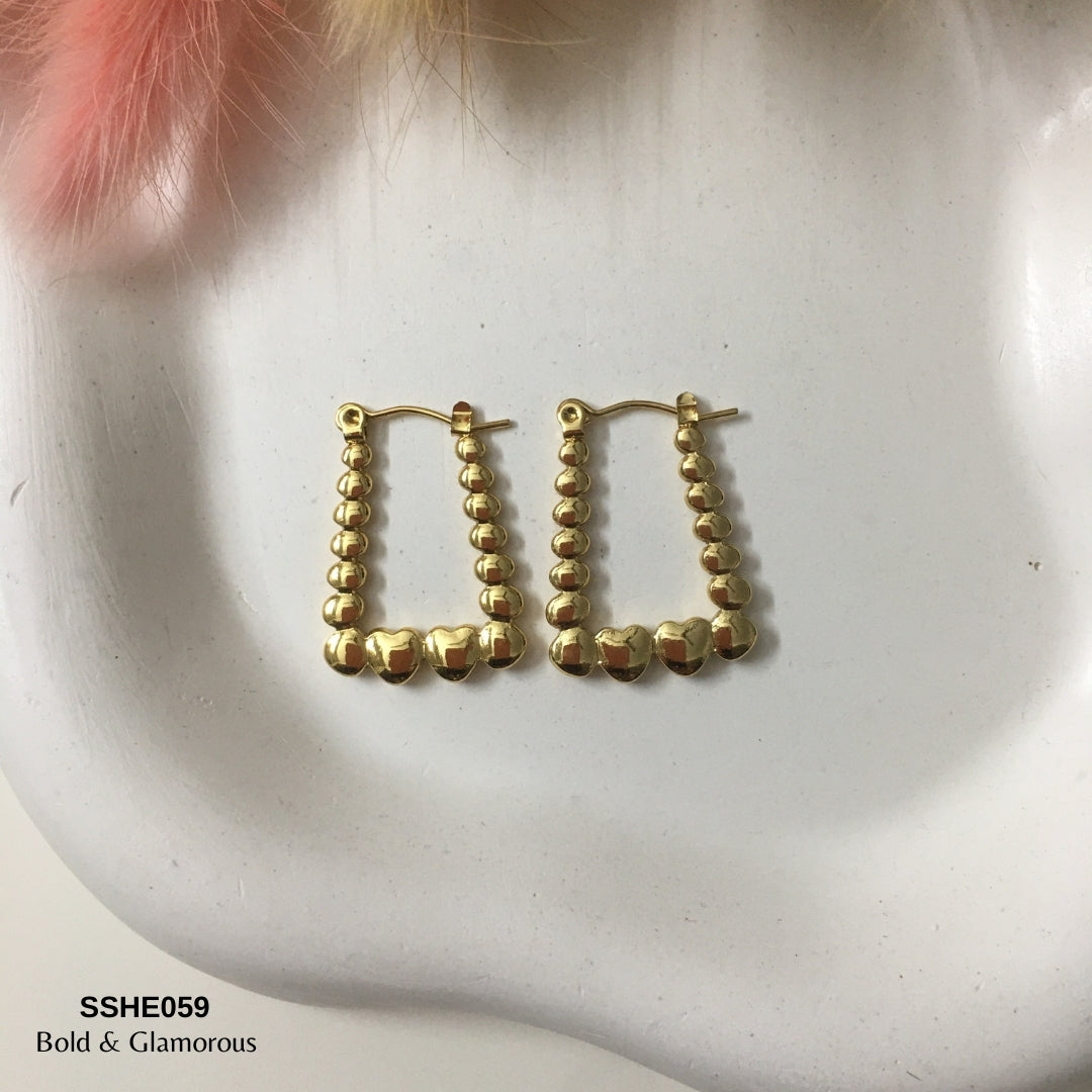 Statement Hoop Earring | SSHE059
