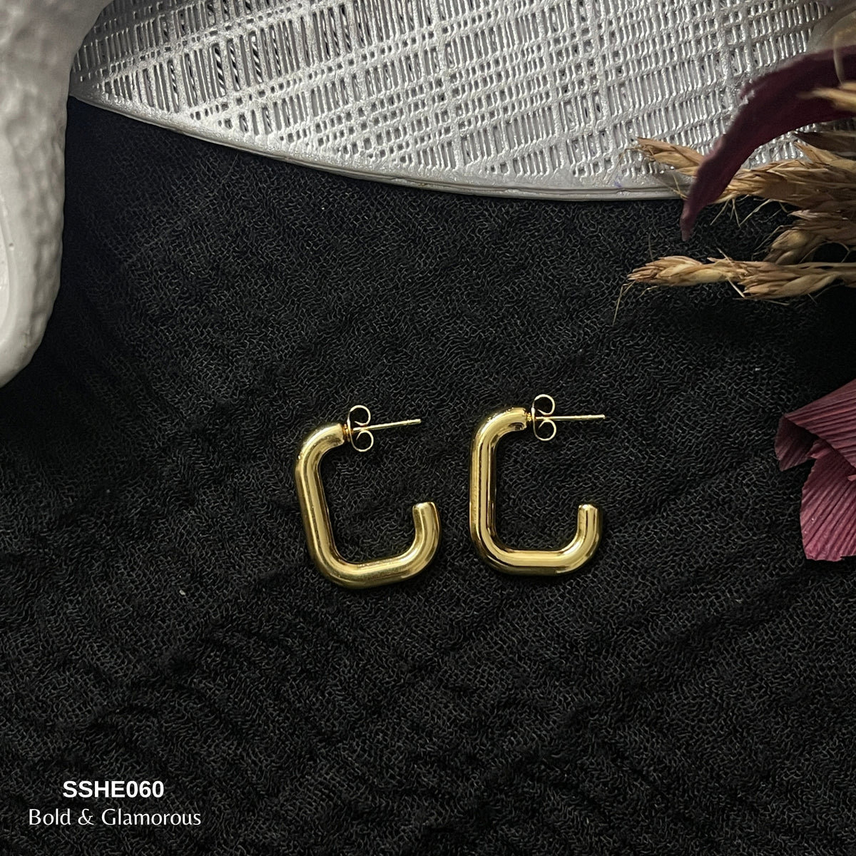 Statement Hoop Earring | SSHE060