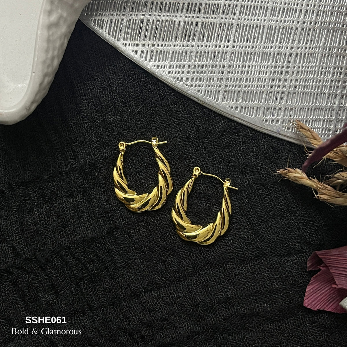 Statement Hoop Earring | SSHE061