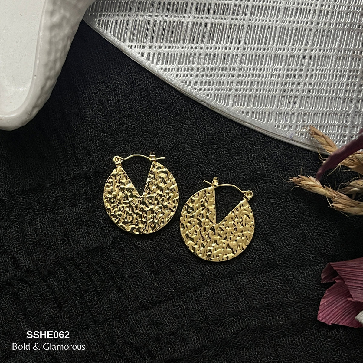 Statement Hoop Earring | SSHE062