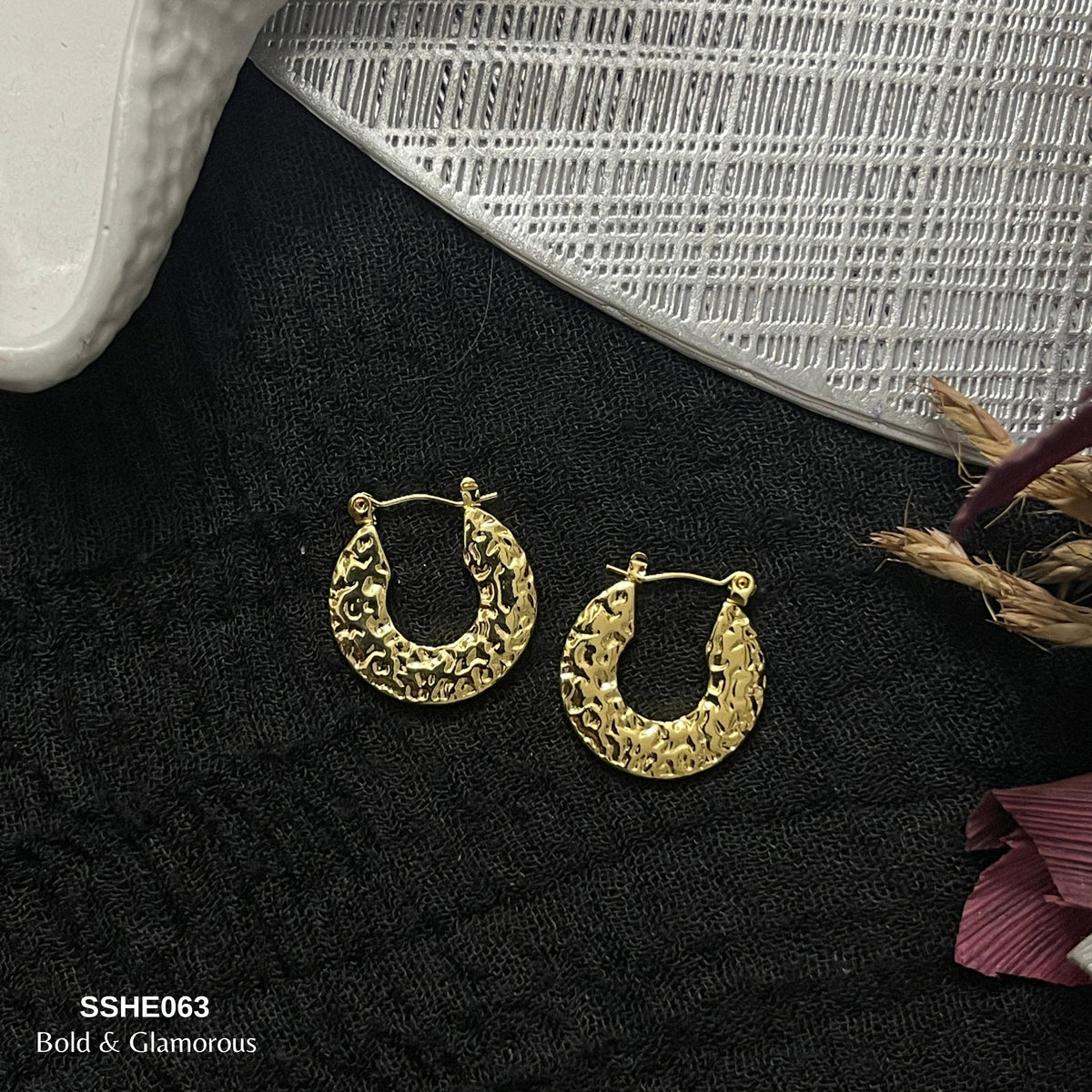 Statement Hoop Earring | SSHE063