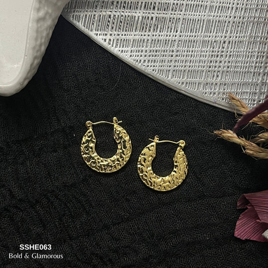 Statement Hoop Earring | SSHE063