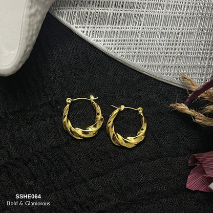 Statement Hoop Earring | SSHE064
