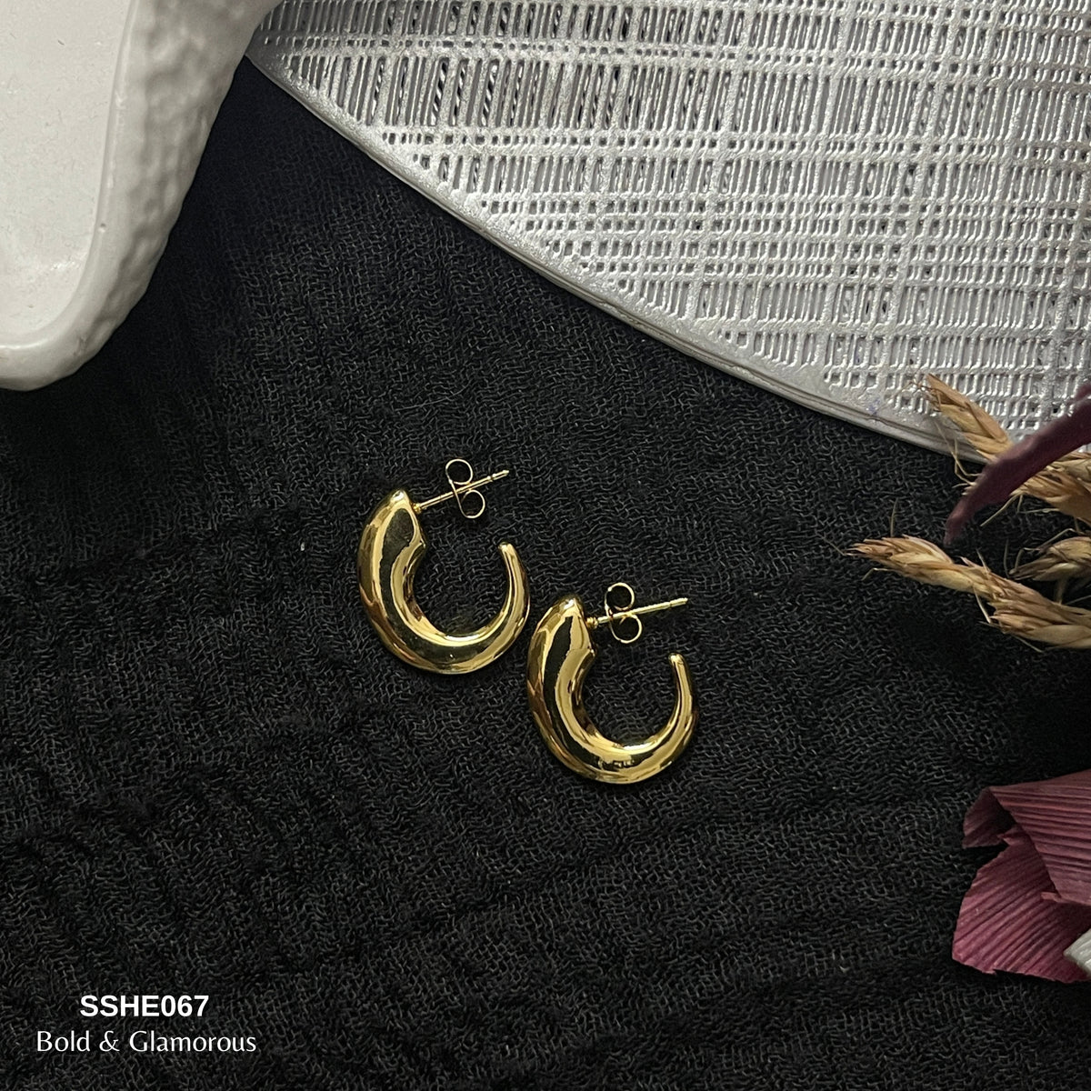 Statement Hoop Earring | SSHE067
