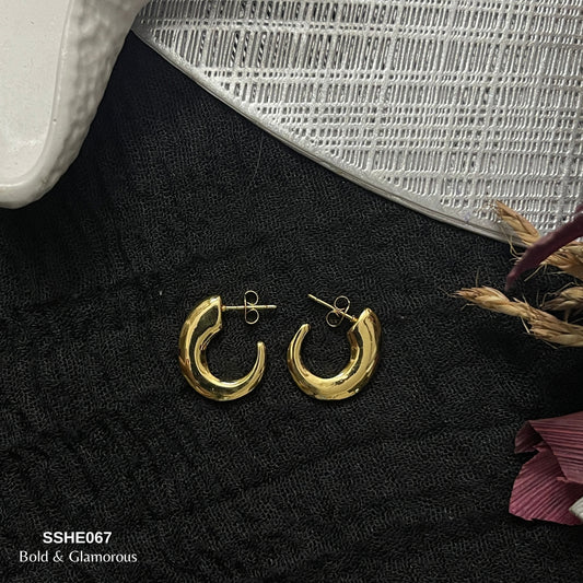 Statement Hoop Earring | SSHE067