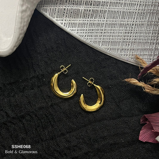 Statement Hoop Earring | SSHE068