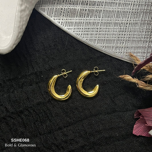 Statement Hoop Earring | SSHE068