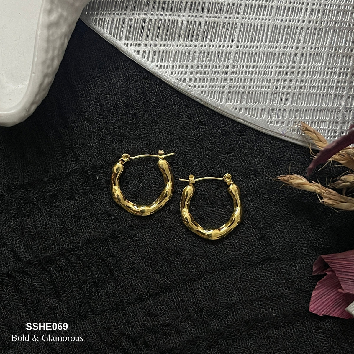 Statement Hoop Earring | SSHE069