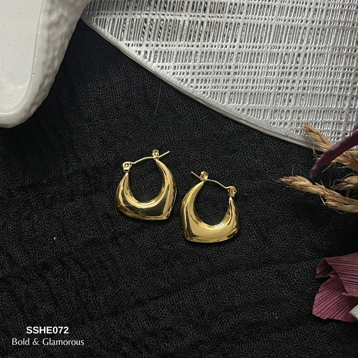 Statement Hoop Earring | SSHE072