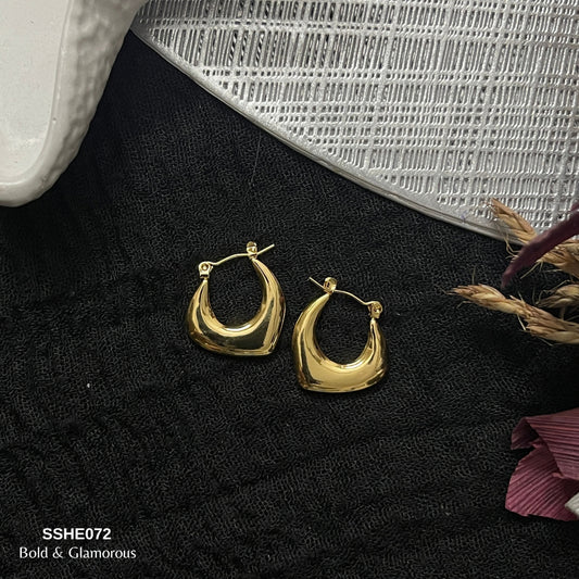Statement Hoop Earring | SSHE072