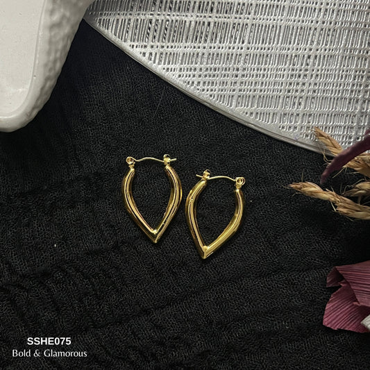 Statement Hoop Earring | SSHE075