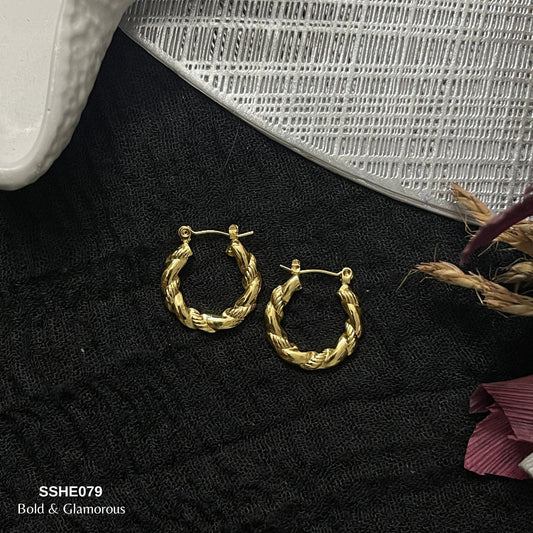Statement Hoop Earring | SSHE079