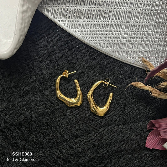 Statement Hoop Earring | SSHE080