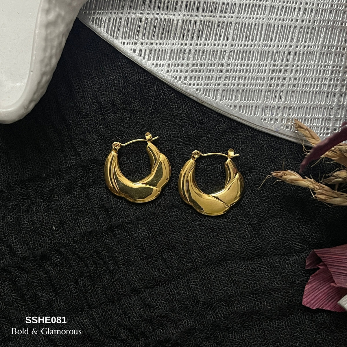 Statement Hoop Earring | SSHE081
