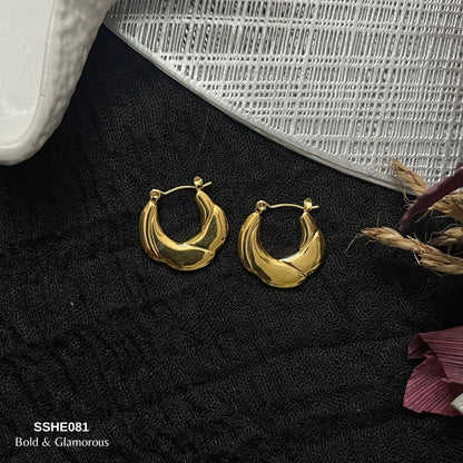 Statement Hoop Earring | SSHE081