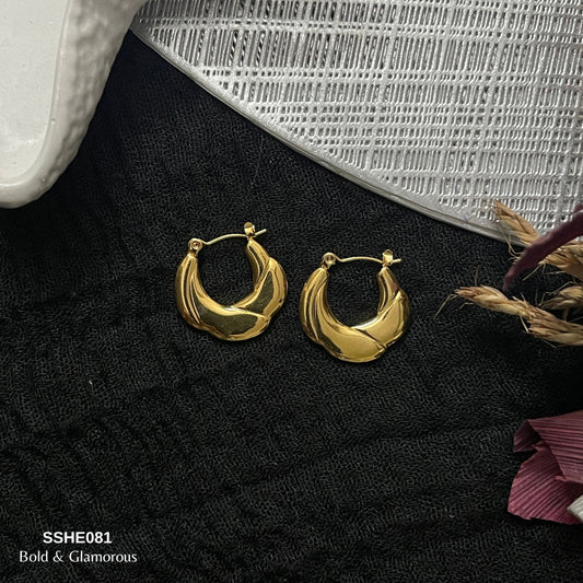 Statement Hoop Earring | SSHE081