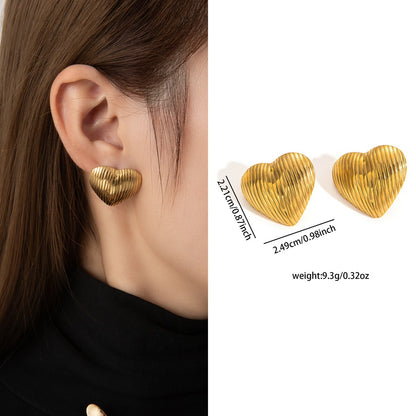 Statement Earring | STE004 | Solid Love Earring