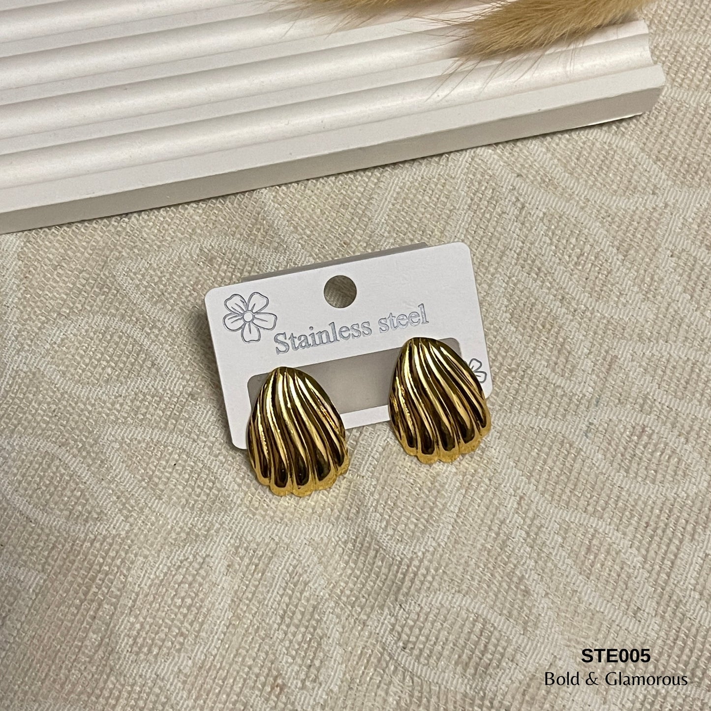 Statement Earring | STE005 | Shell Earring