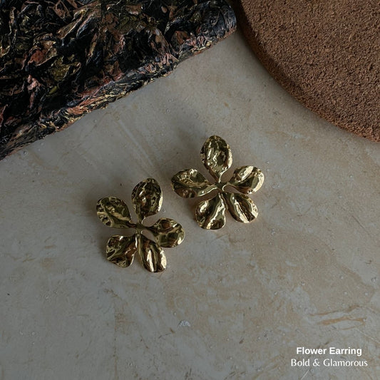 Statement Earring | STE006 | Flower Earring