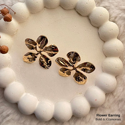 Statement Earring | STE006 | Flower Earring