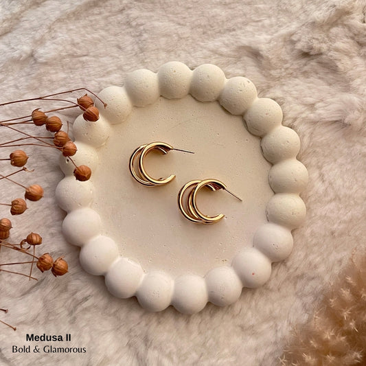 Statement Earring | STE021 | Medusa II