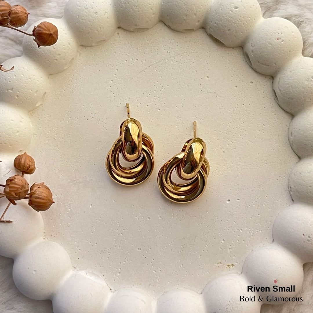 Statement Earring | STE024 | Riven Small