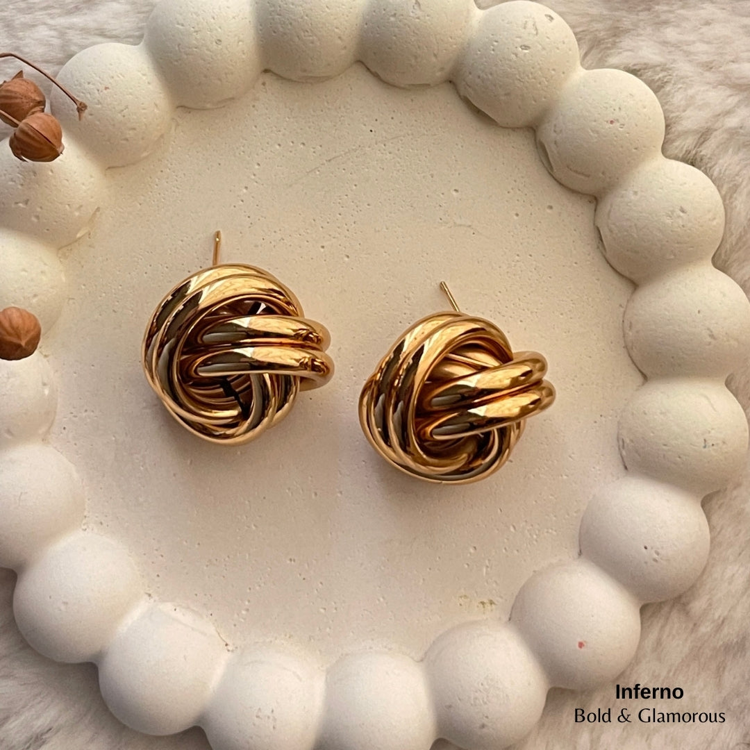 Statement Earring | STE028 | Inferno