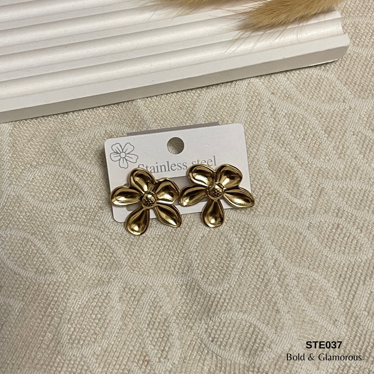 Statement Earring | STE037 | Flower II