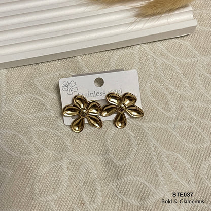 Statement Earring | STE037 | Flower II