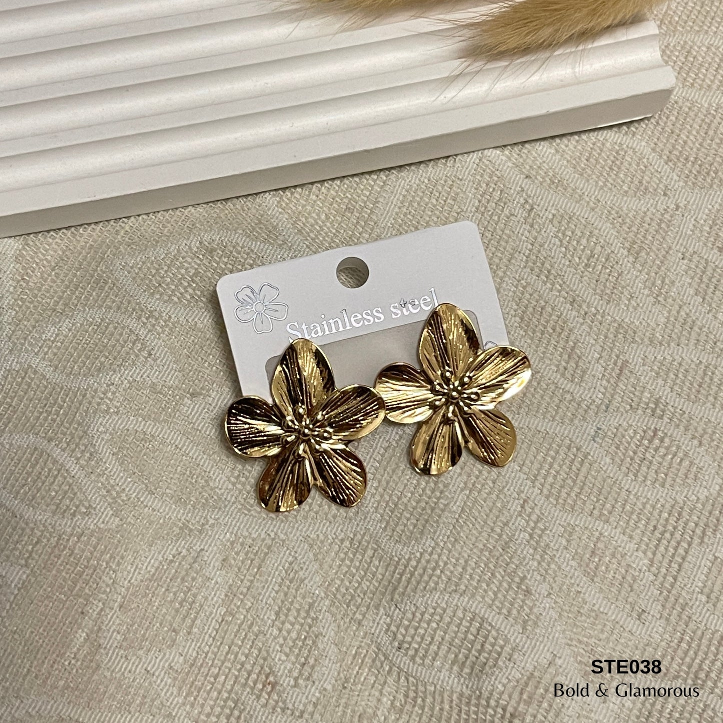 Statement Earring | STE038 | Flower III