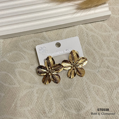 Statement Earring | STE038 | Flower III