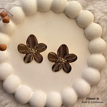 Statement Earring | STE038 | Flower III
