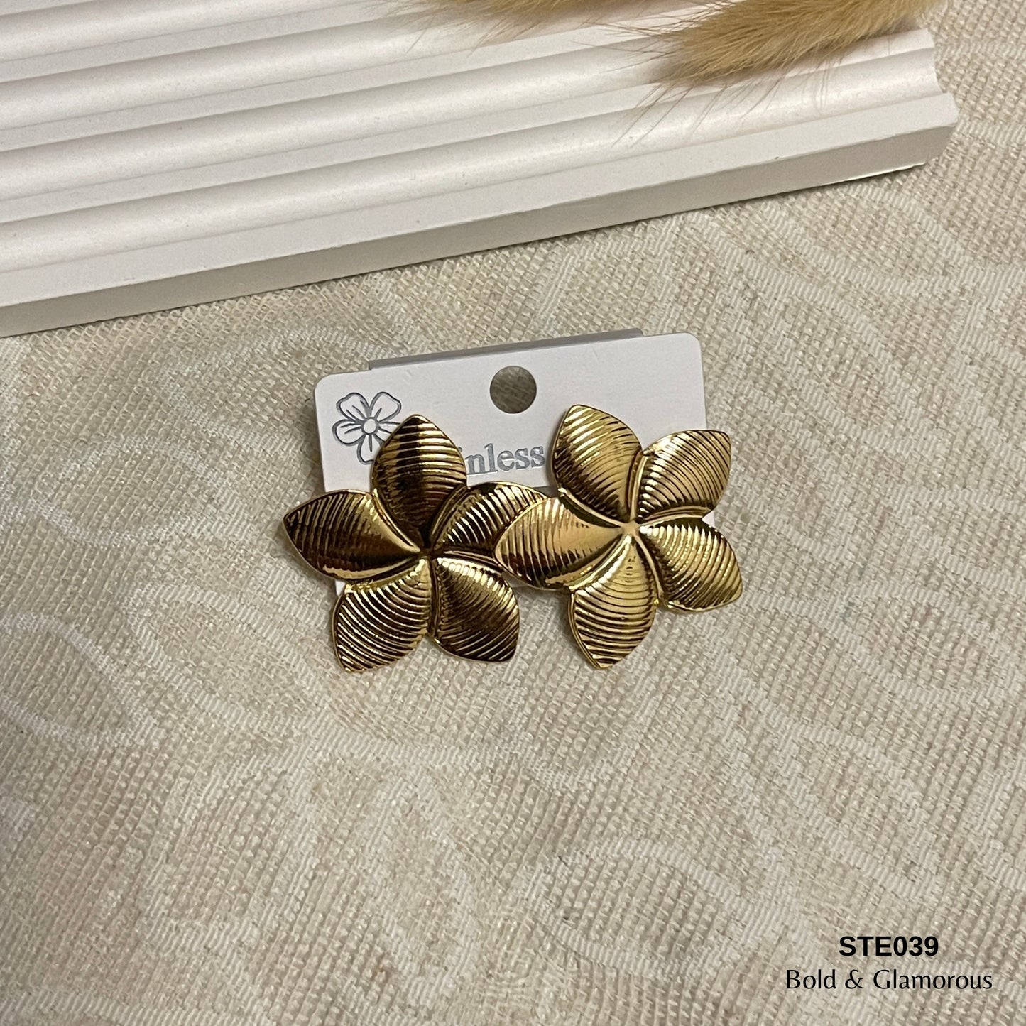 Statement Earring | STE039 | Flower IV
