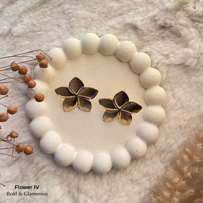 Statement Earring | STE039 | Flower IV