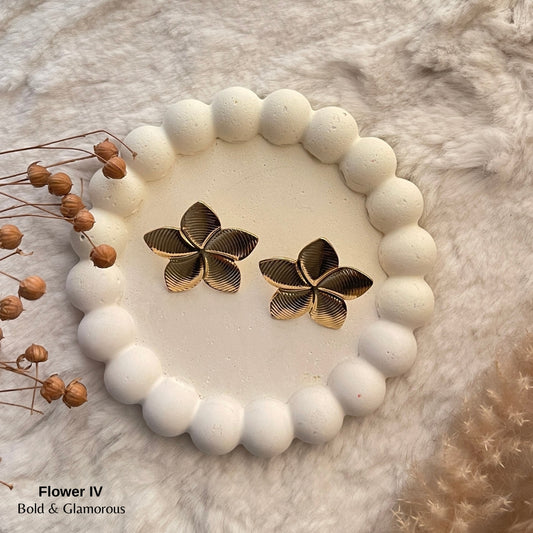 Statement Earring | STE039 | Flower IV