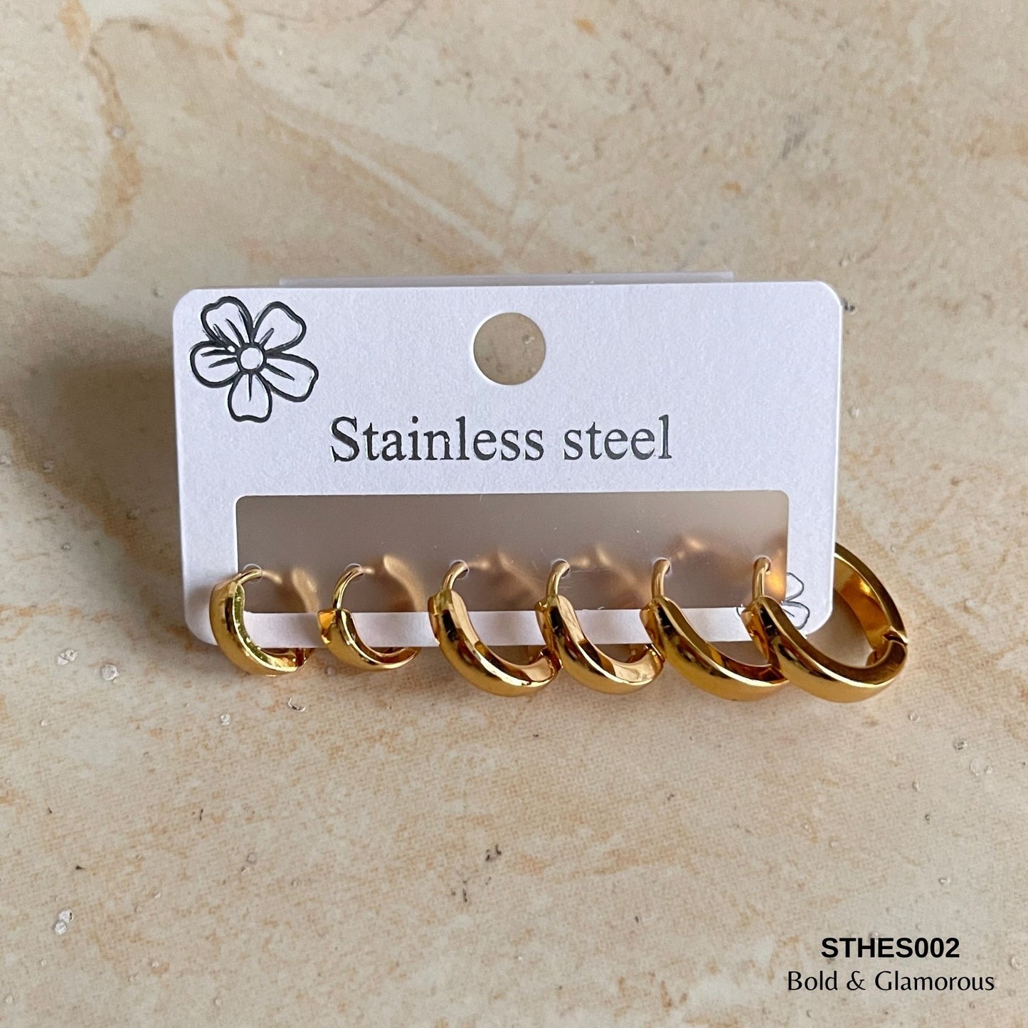 Hoop Earring Set | STHES002 | Set#2