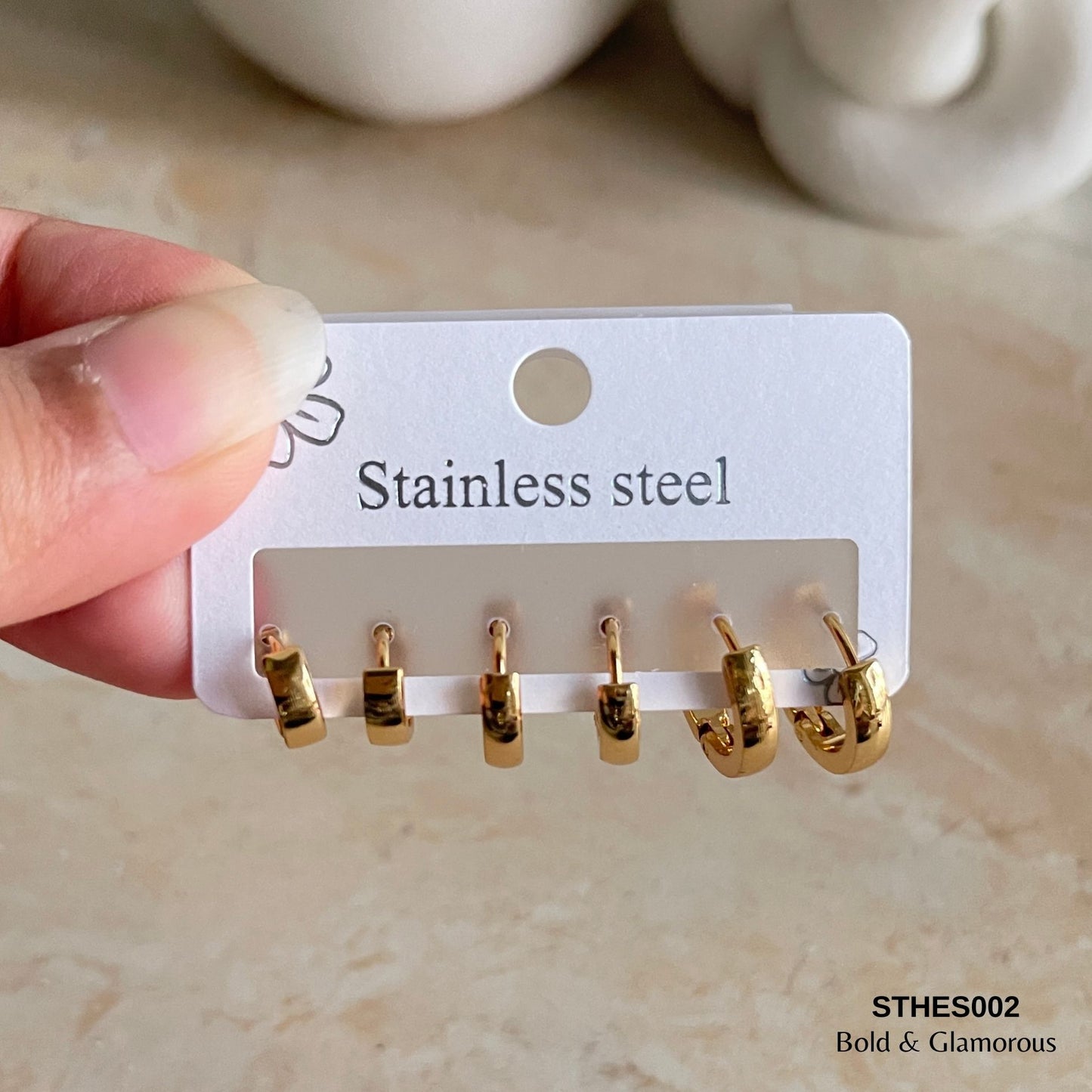 Hoop Earring Set | STHES002 | Set#2