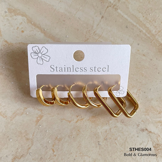 Hoop Earring Set | STHES004 | Set#4