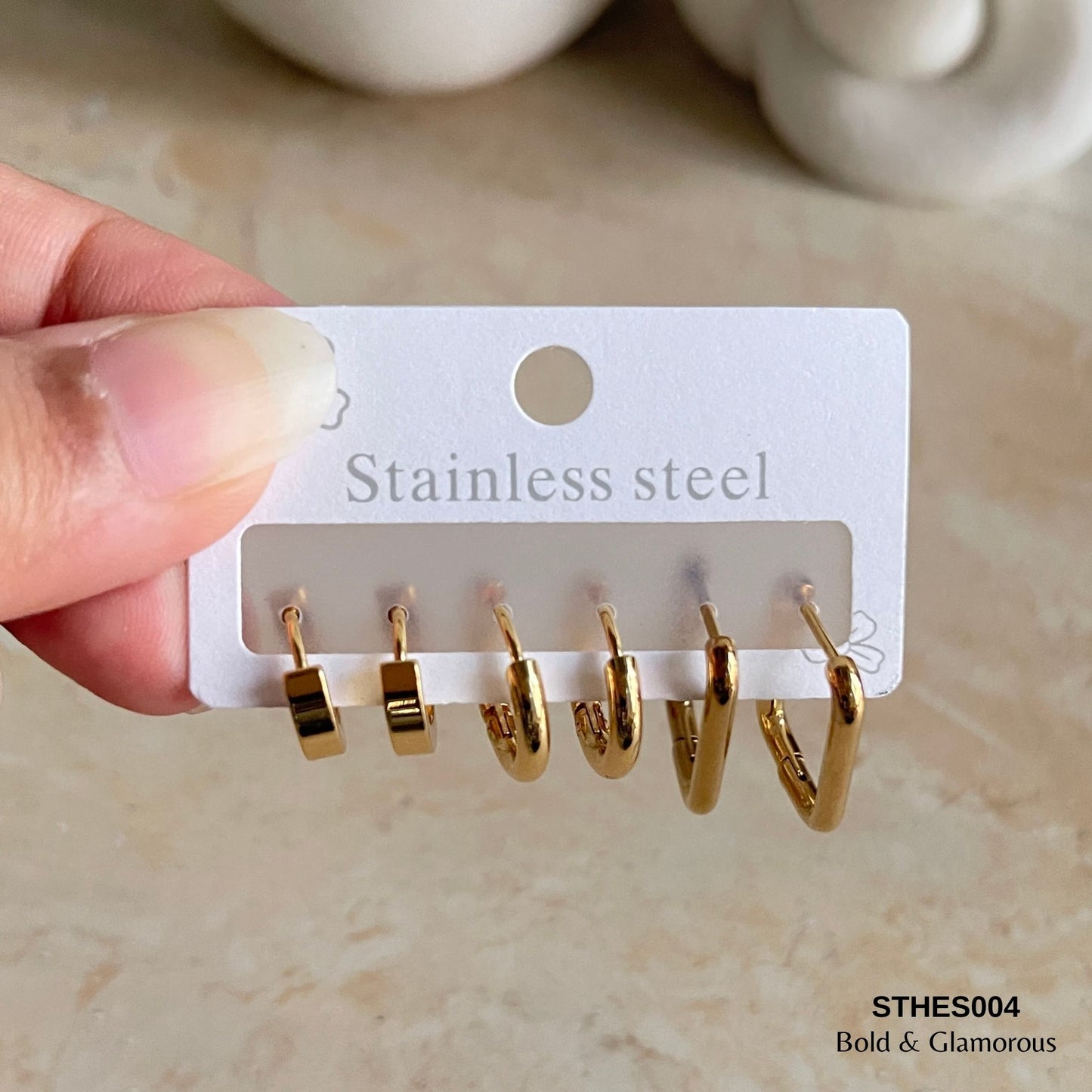 Hoop Earring Set | STHES004 | Set#4