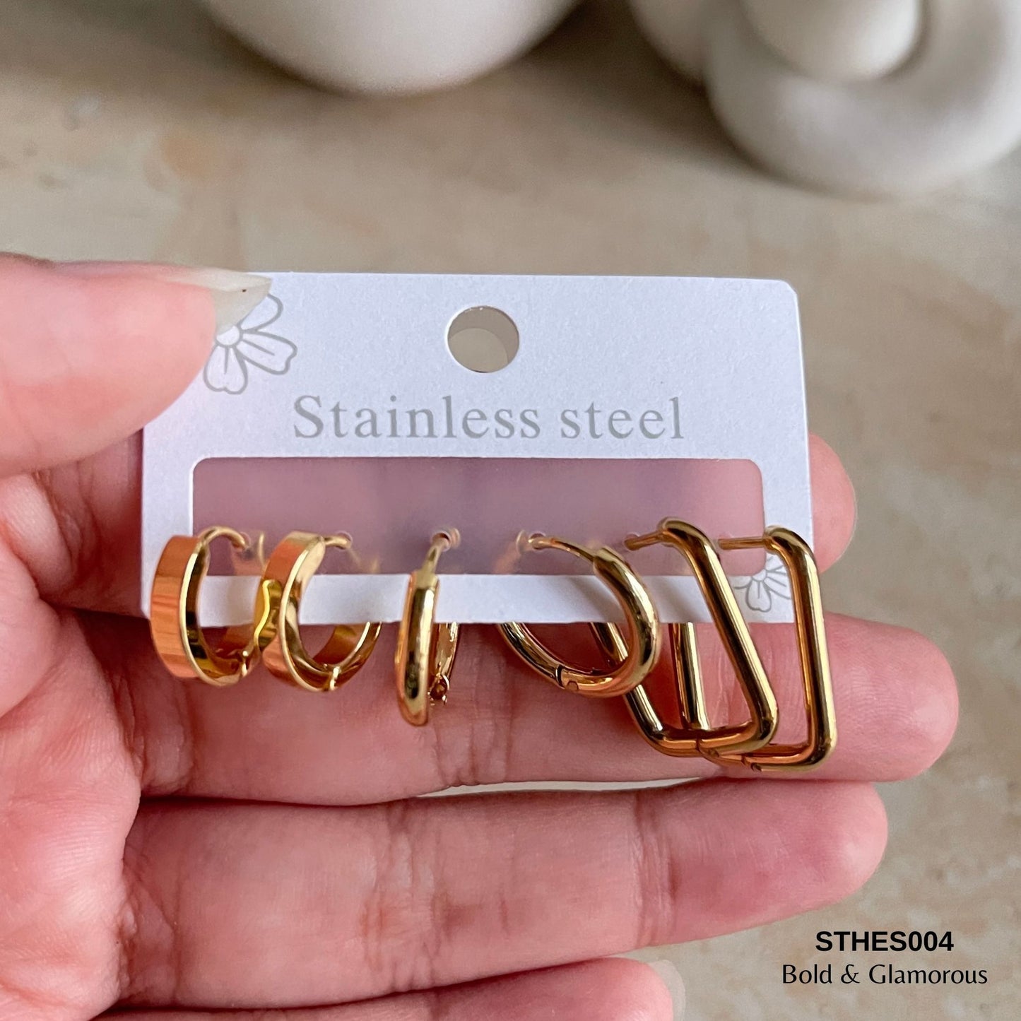 Hoop Earring Set | STHES004 | Set#4