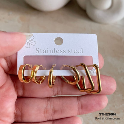 Hoop Earring Set | STHES004 | Set#4