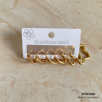 Hoop Earring Set | STHES005 | Set#5