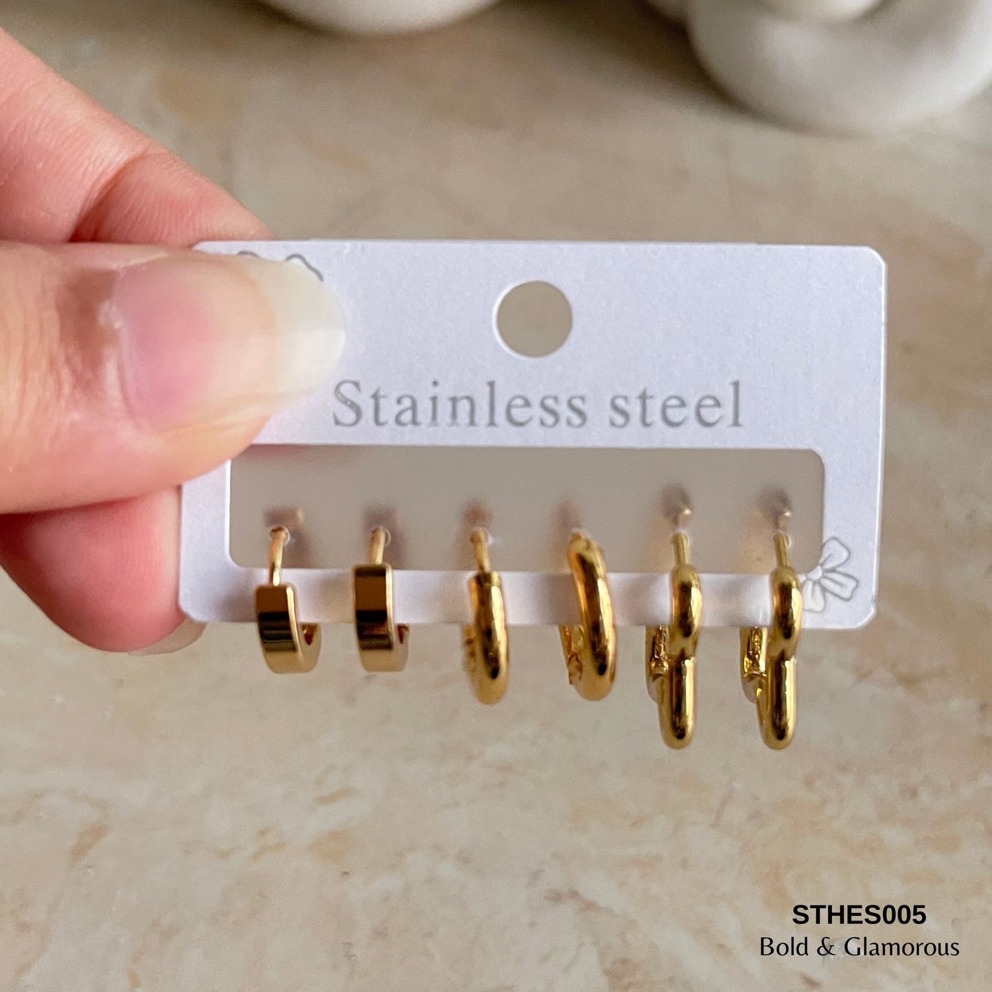 Hoop Earring Set | STHES005 | Set#5