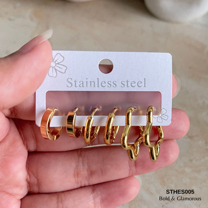 Hoop Earring Set | STHES005 | Set#5
