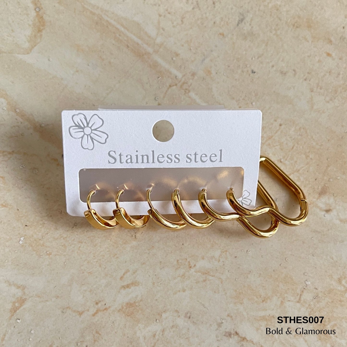 Hoop Earring Set | STHES007 | Set#7