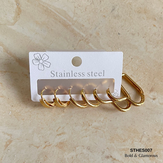 Hoop Earring Set | STHES007 | Set#7