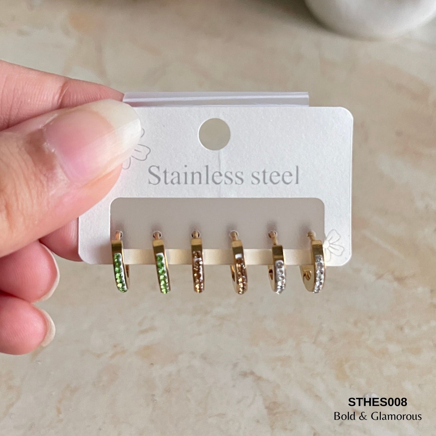 Hoop Earring Set | STHES008 | Set#8