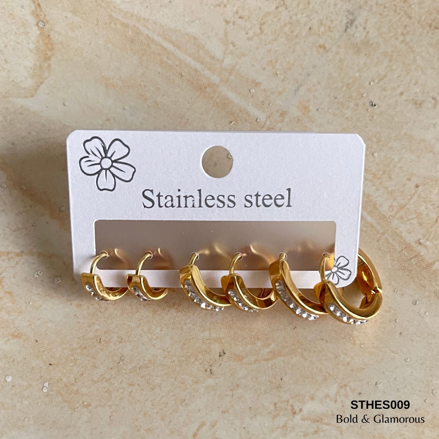 Hoop Earring Set | STHES009 | Set#9